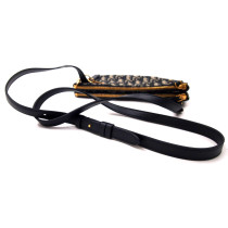 Dior Tracolla Tela Jacquard Oblique Blu