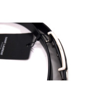 Saint Laurent Cintura Pelle Nera