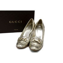 Gucci Decollete Pelle Guccissima Oro Chiaro