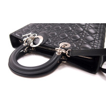 Dior Lady Dior Grande Pelle Nera