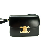 Celine Triomphe Pelle Nera