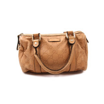 Gucci Boston Bauletto Small Pelle Marrone Chiaro