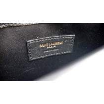 Saint Laurent Pochette Uptown Pelle Nera