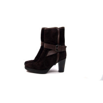 Tod's Stivaletti Camoscio Marrone