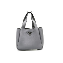 Prada Shopping Pelle Grigia