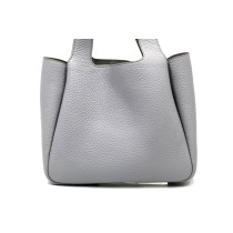 Prada Shopping Pelle Grigia