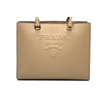 Prada Shopping Pelle Marrone