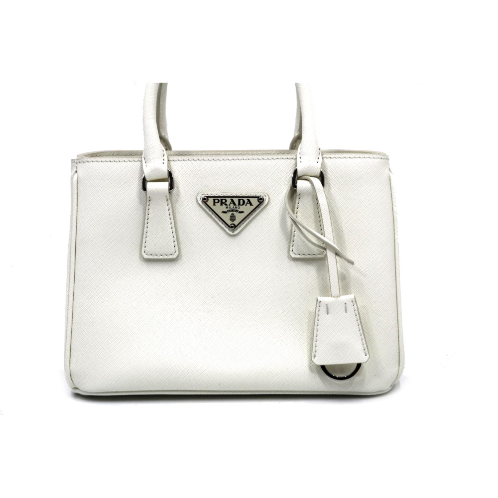 Prada Galleria Pelle Bianca