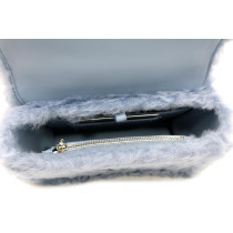 Louis Vuitton Twist Shearling Azzurro