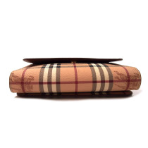 Burberry Tracolla Nova Check Pelle Marrone