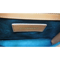 Burberry Tracolla Nova Check Pelle Marrone