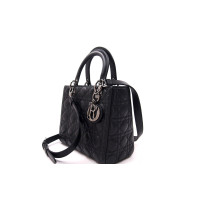 Dior Lady Dior Media Pelle Nera