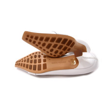 Bottega Veneta Decollete Madame Pelle Bianca