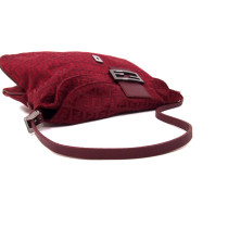 Fendi Baguette Zucca Bordeaux