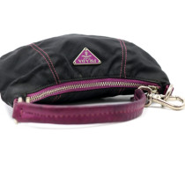 Prada Pochette Nylon Nero e Viola