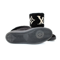 Louis Vuitton Stivali Camoscio Nero