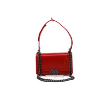 Chanel Boy Bag Vernis Rouge