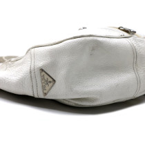 Prada Shopping Pelle Bianca