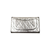 Chanel Portafoglio Pelle Argento