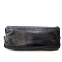 Versace Baguette Black Pocket Pelle Nera