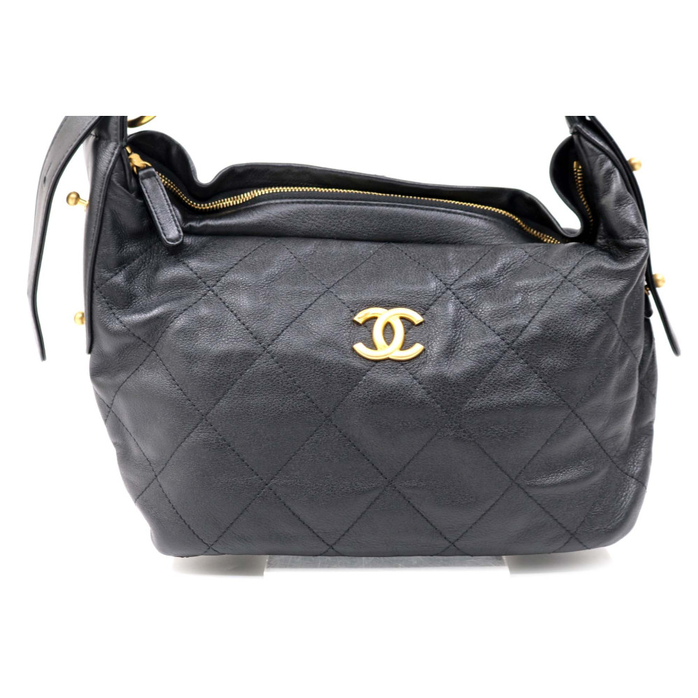 Chanel Hobo Bag Pelle Nera
