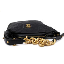 Chanel Hobo Bag Pelle Nera