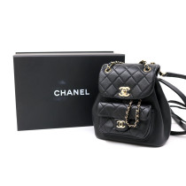 Chanel Zaino Duma Mini Pelle Nera