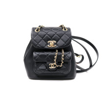 Chanel Zaino Duma Mini Pelle Nera