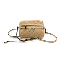 Gucci Ophidia Mini Tracolla Tessuto Beige
