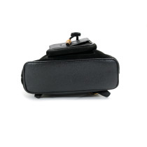 Gucci Zaino Bamboo Camoscio Nero