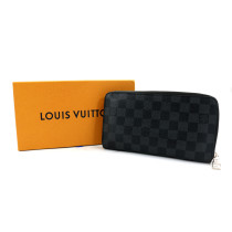 Louis Vuitton Portafoglio Zippy Damier Graphite