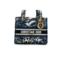 Dior Lady D-Lite Tela Azzurra