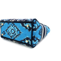 Dior Lady D-Lite Tela Azzurra