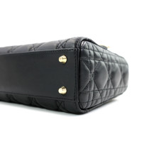 Dior Lady Piccola Pelle Blu Scuro