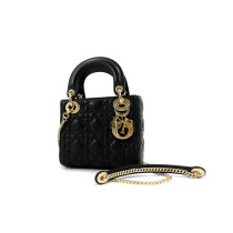 Dior Lady Piccola Pelle Blu Scuro