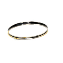 Hermes Bracciale Metallo e Smalto Nero