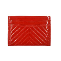 Chanel Portacarte Pelle Rossa