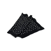 Saint Laurent Foulard Cotone Nero