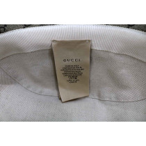 Gucci Cappello Pelle Beige