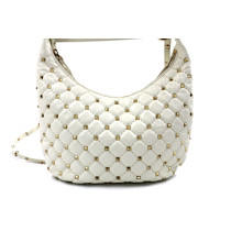 Valentino Hobo Rockstud Pelle Bianca
