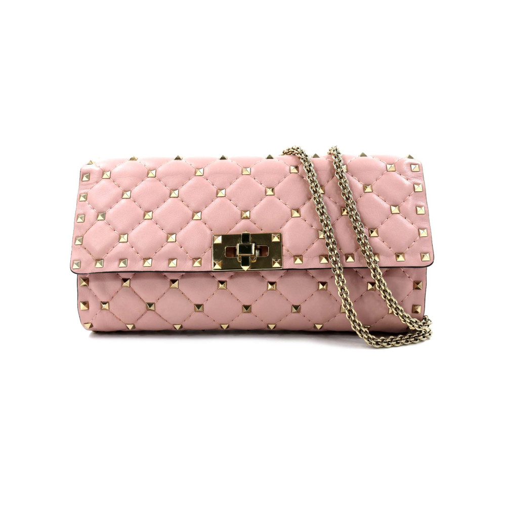 Valentino Spike Pelle Rosa