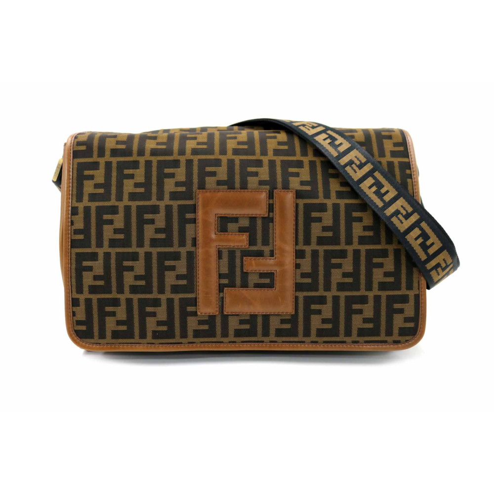 Fendi Cartella Zucca Marrone