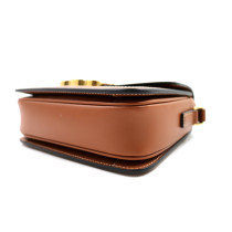 Celine Triomphe Classique Tela Marrone