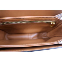 Celine Triomphe Classique Tela Marrone