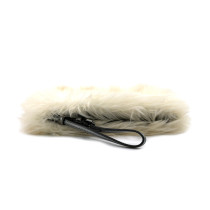 Prada Pouch Eco Pelliccia Burro