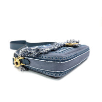 Fendi Baguette Denim Blue