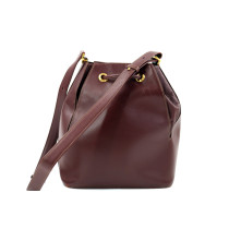 Cartier Secchiello Pelle Bordeaux