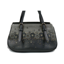 Bottega Veneta Sienna Floral Applique Limited Edition Pelle Grigia