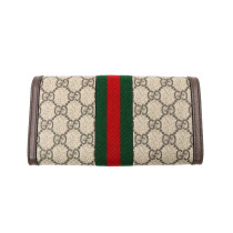 Gucci Portafoglio Ophidia GG Supreme Beige