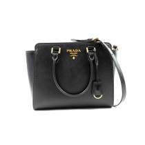 Prada Shopping Pelle Nera